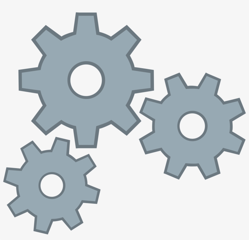 Gears Png Images Free - Gears Clip Art, transparent png #1289255