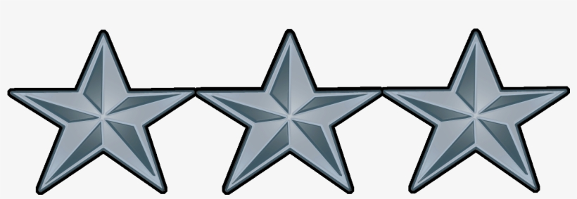 Transparent Stars Military - 4 Star General Insignia, transparent png #1289294