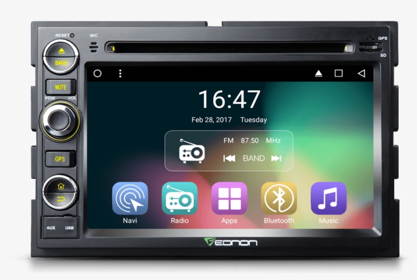 Android Marshmallow - Car Screen Png, transparent png #1289390