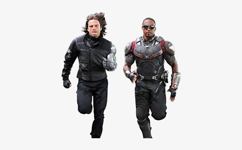 • Captain America Sonic The Hedgehog Bucky Barnes Winter - Civil War Falcon Winter Soldier, transparent png #1290277