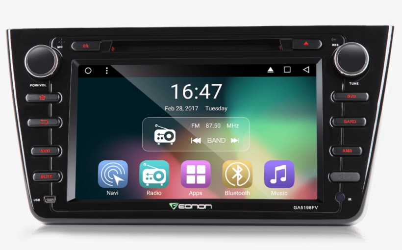 Designed For Mazda 6 8" Hd Digital Capacitive Touchscreen - Vehicle Audio, transparent png #1290400