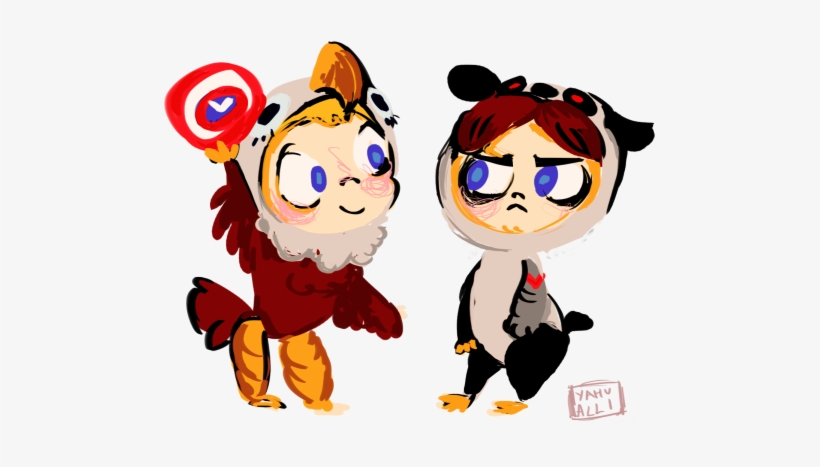 Steve Rogers, Wearing A Bird Suit, Holding Up A Frisbee - Cartoon, transparent png #1290552