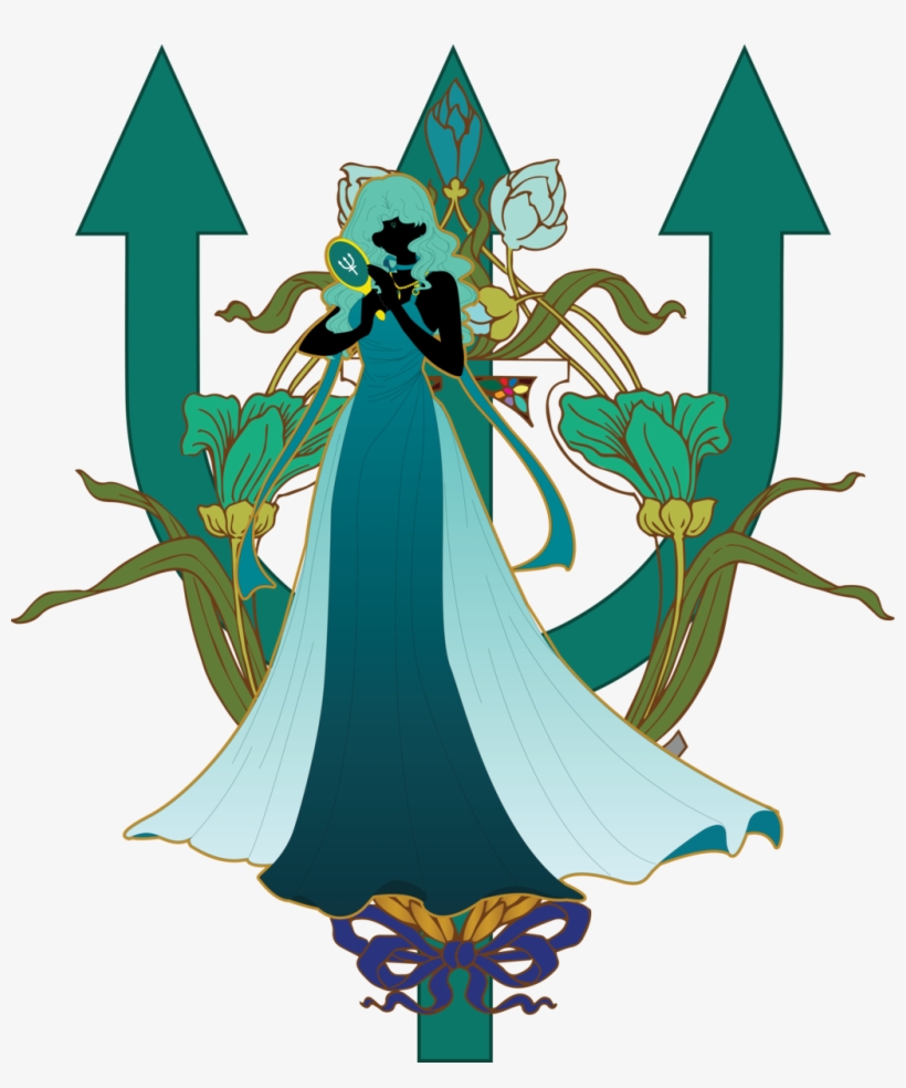 Princess Neptune By Kisaragi-zeet - Sailor Neptune Sailor Moon Crystal Fanart, transparent png #1290620