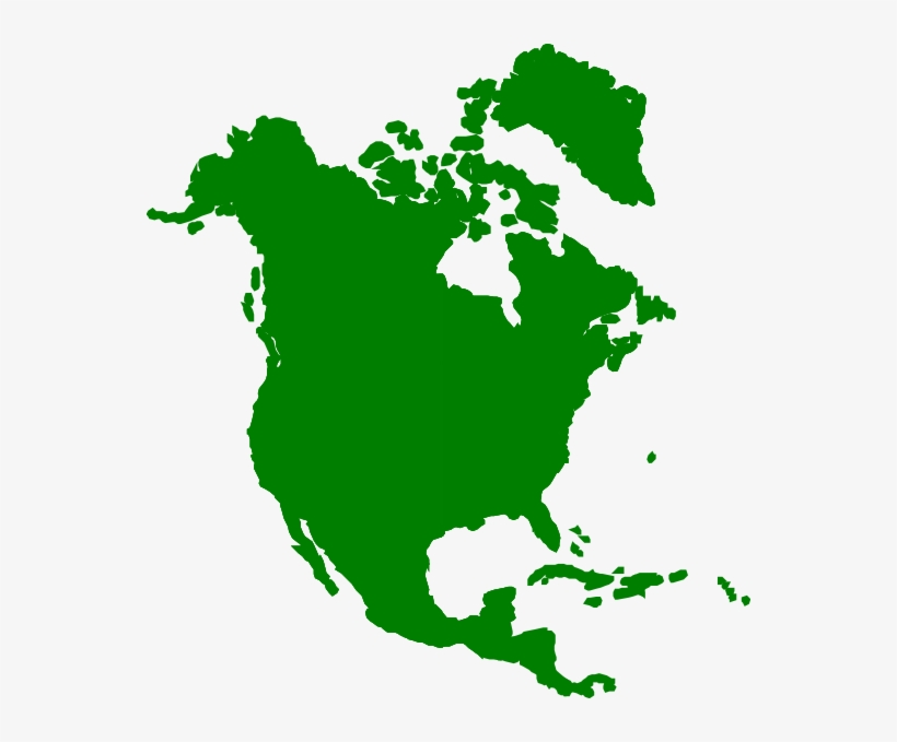 Jpg Freeuse Stock - North America Continent, transparent png #1290880