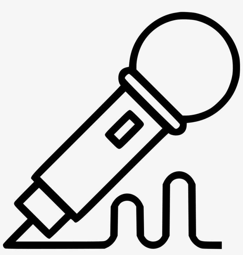 Vector Free Download Chevy Svg Sing - Microphone, transparent png #1291130