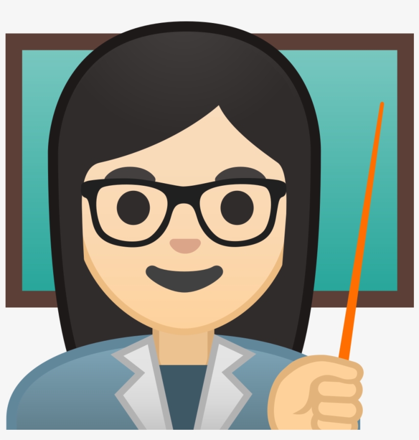 Download Svg Download Png - Emoji Teacher, transparent png #1291367