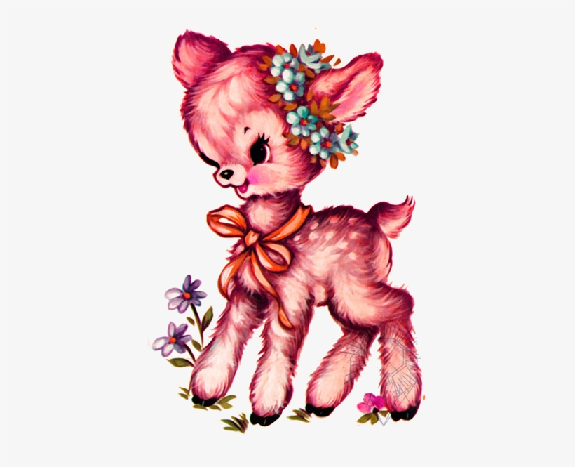 Bambi - Vintage Bad Baby Deer, transparent png #1292270