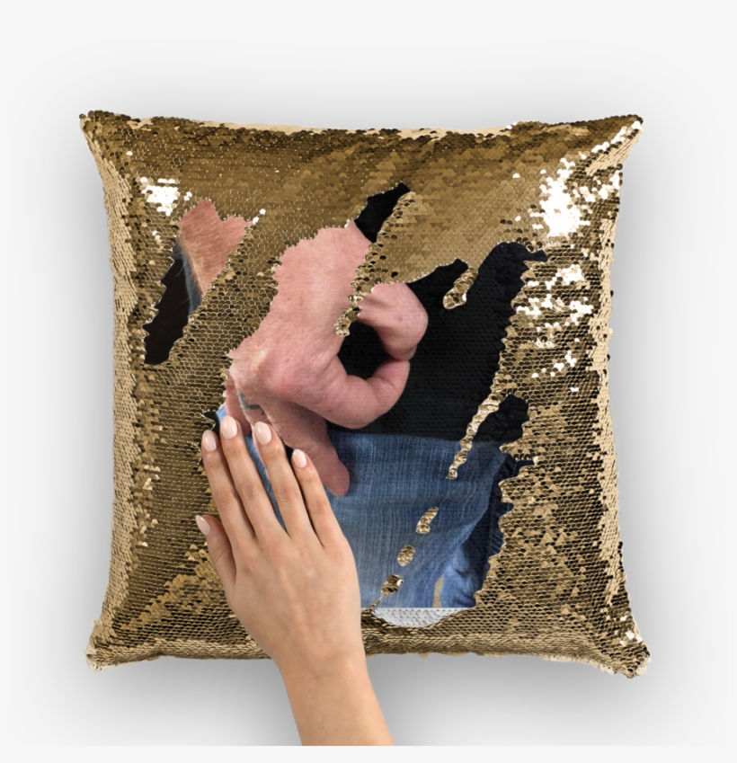 Circle Game Pillow ﻿sequin Cushion Cover - Cushion, transparent png #1292481