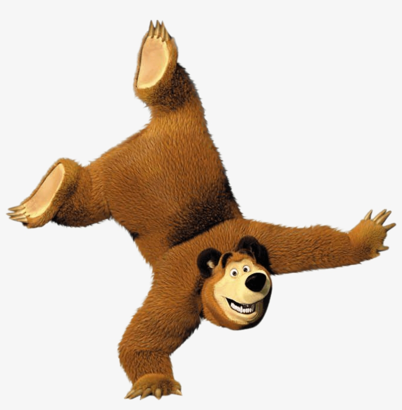 Go To Image - Bear From Masha And The Bear, transparent png #1292526