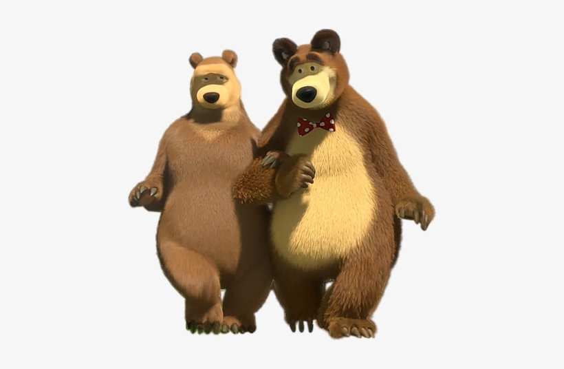 Masha And Bear - Ayı Çizgi Film Karakterleri, transparent png #1292771