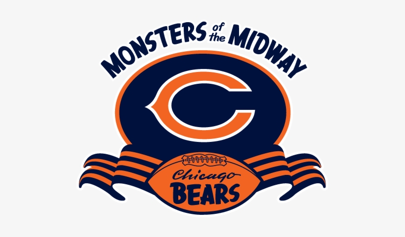 Chicago Bears Png Transparent Image - Monsters Of The Midway Logo, transparent png #1292978