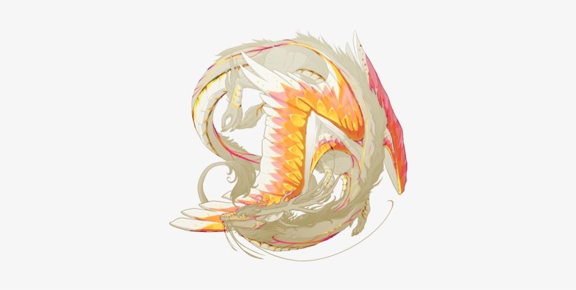 Lightburst Flora Accent - Flight Rising Imperial Female, transparent png #1293015