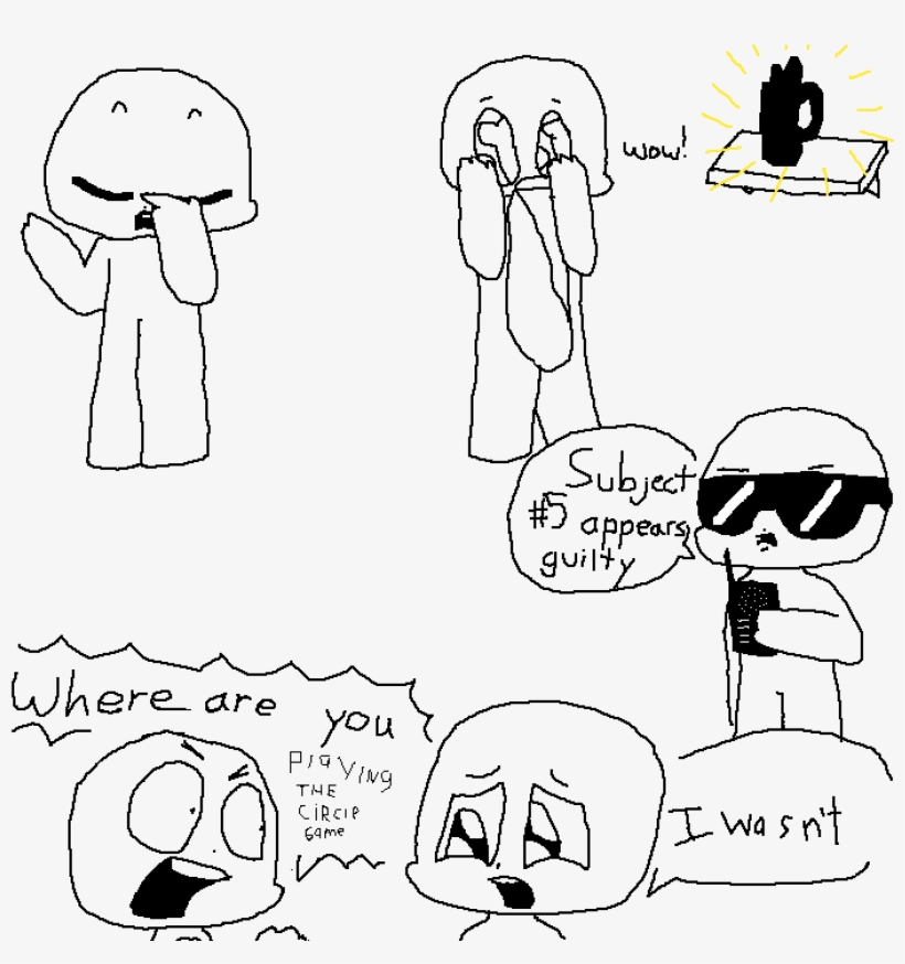 If The Circle Game Was Private - Cartoon, transparent png #1293019
