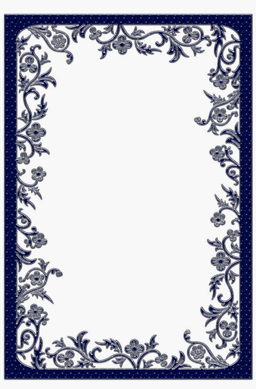 Dark Blue Border Png Dark Blue Frame Free Transparent Png Download Pngkey