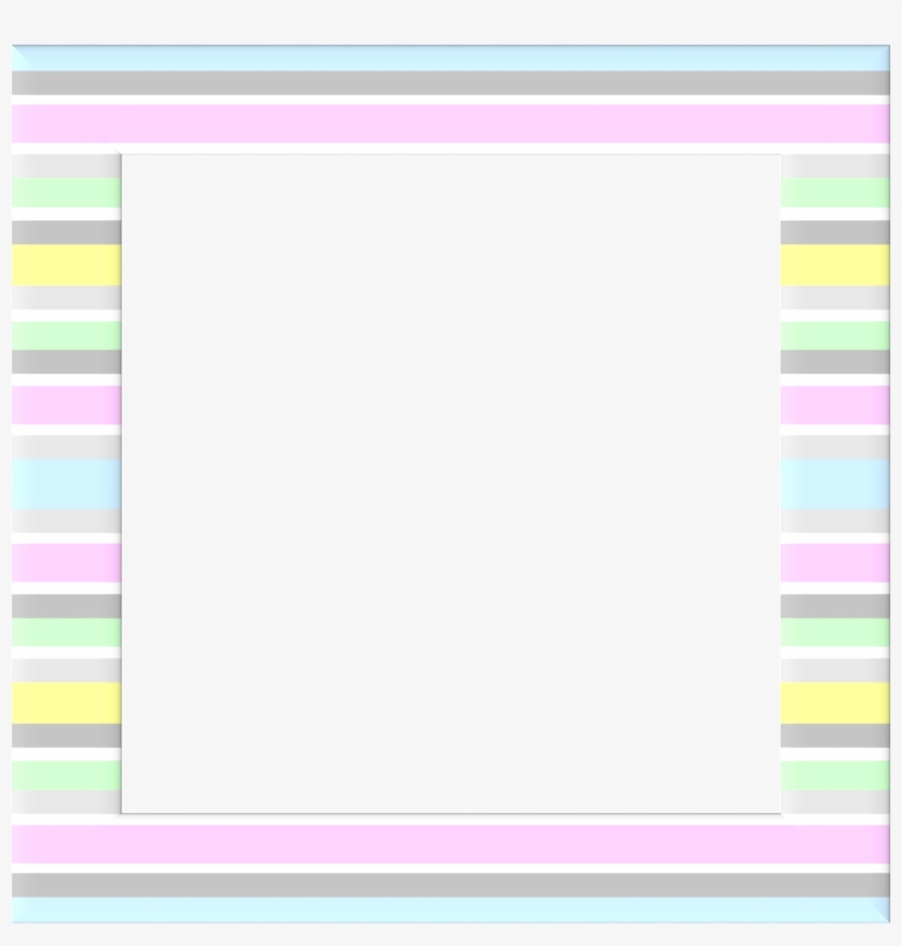 Frame Border Pastels Baby Blue Pale Pink Grey Pastel