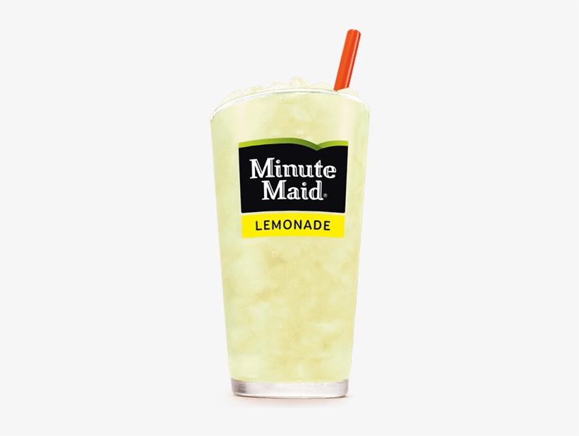 Minute Maid® Lemonade - Minute Maid Lemonade Burger King, transparent png #1293419