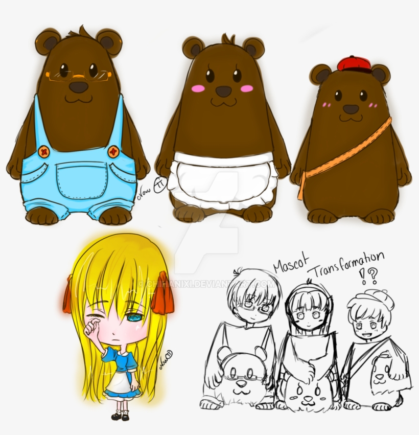 Clip Transparent 3 Bears Clipart - Three Bears Png, transparent png #1293750