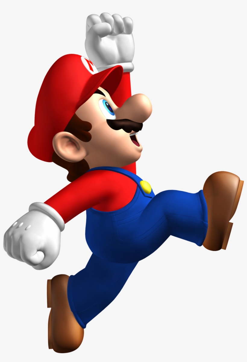 New Super Mario Bros - Super Mario Hitting Blocks, transparent png #1293753