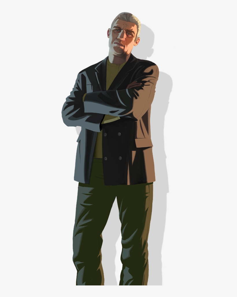 Image Derrickmcreary Artwork Wiki - Gta Iv Derrick Artwork, transparent png #1293879