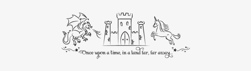Once Upon A Time Castle Wall Decal - Castle Quotes, transparent png #1293941
