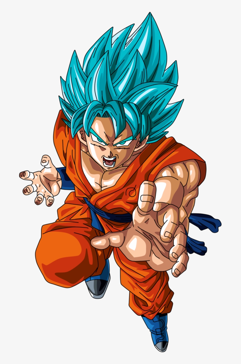 Goku En Super Saiyan Blue O Super Saiyan Dios Super - Dragon Ball Goku Super Saiyan God Ss, transparent png #1293943