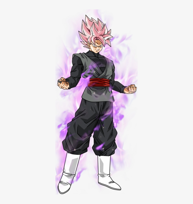 Click Here To See His Super Saiyan Rosé Form Https - Goku Black Super Saiyan Rose, transparent png #1294191