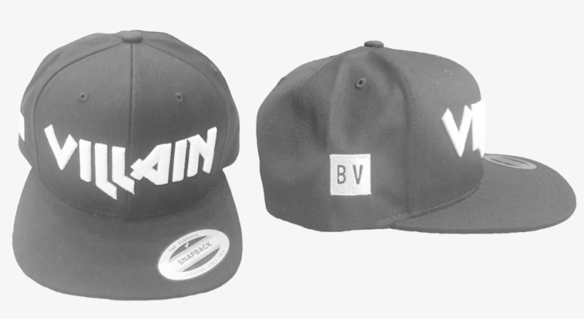 Villain Black Snapback, transparent png #1294354