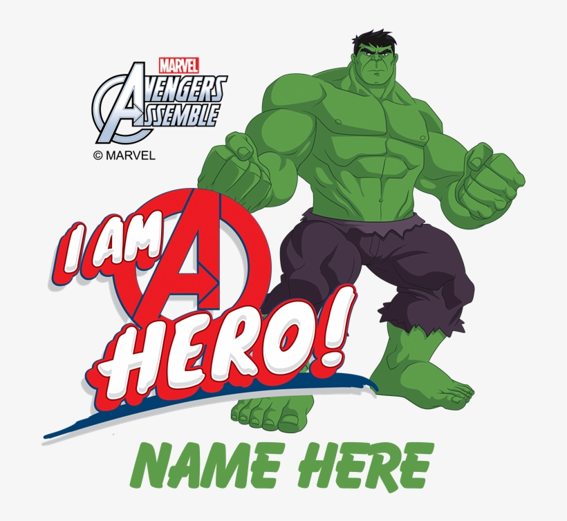 Avengers Assembled Personalized Hulk Trucker Hat - Avengers Assembled Personalized H Rectangle Magnet, transparent png #1294356