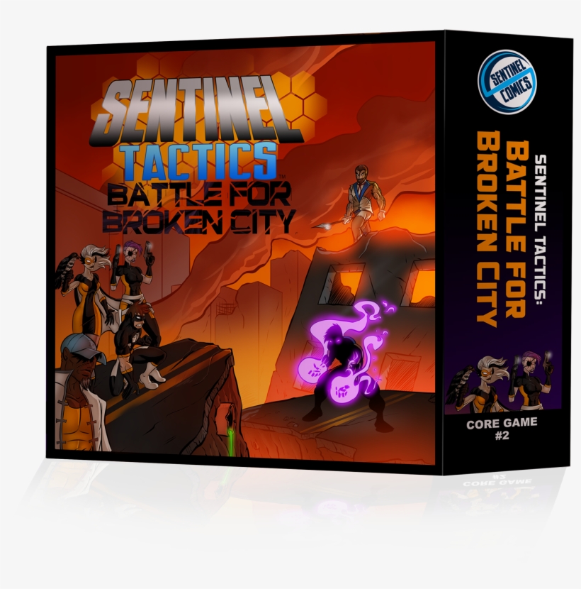 For Every Copy Of Villains Of The Multiverse You Order, - Sentinel Tactics: Battle For Broken City, transparent png #1294357