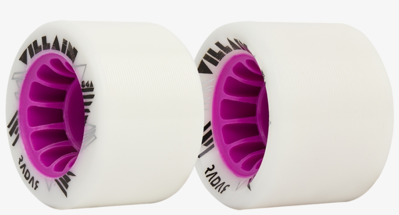 Radar Villain And Villain Wide Wheels - Riedell Skates Radar Villain And Villain Indoor Skate, transparent png #1294403