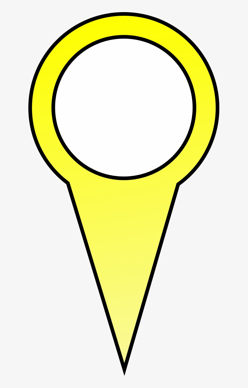 Yellow Map Marker Png, transparent png #1294587