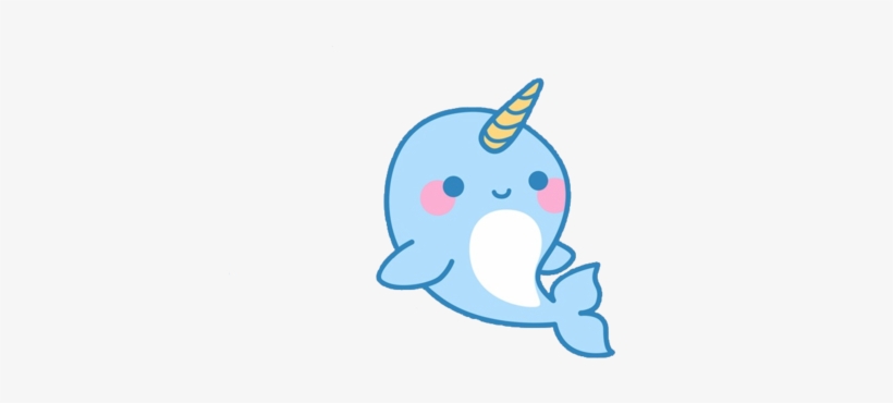 Unicorn, Narwhal, And Blue Image - Cartoon Narwhal, transparent png #1294653