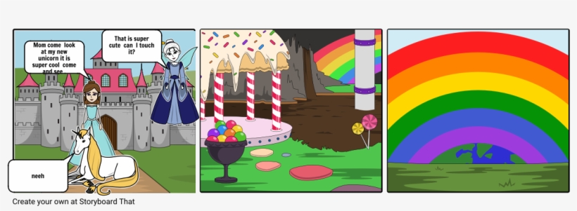 The Tail Of The Unicorn - Illustration, transparent png #1294919