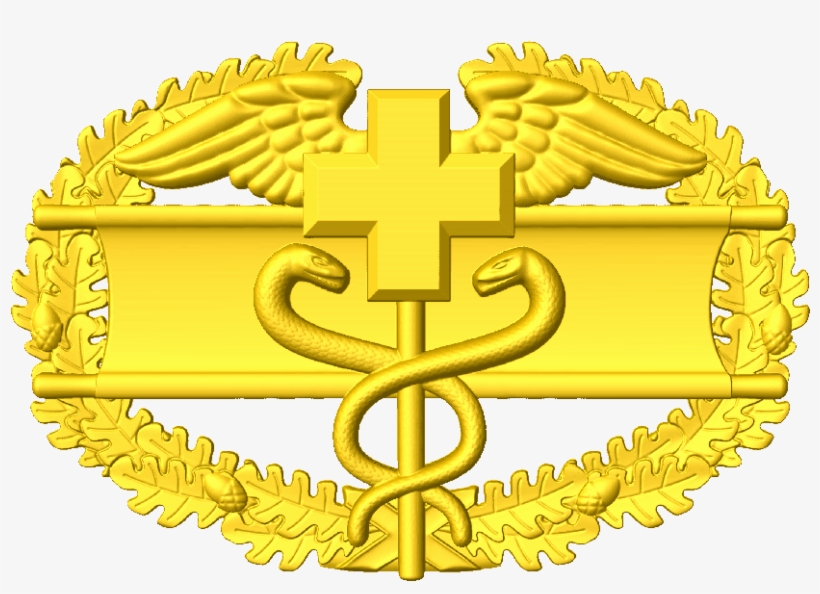 Combat Medic Badge Png - Combat Medical Badge, transparent png #1295433