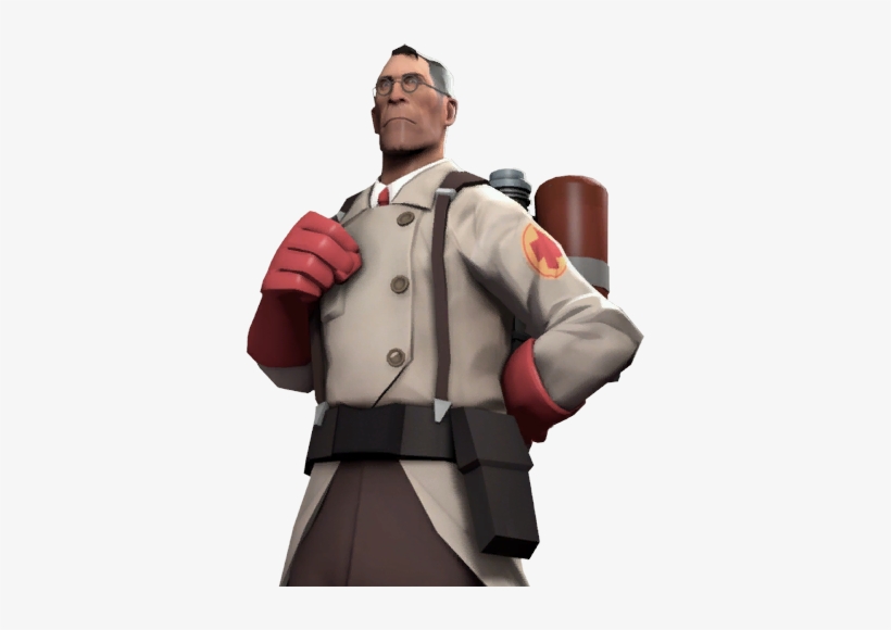 The Medic - Team Fortress 2 Menu, transparent png #1295555