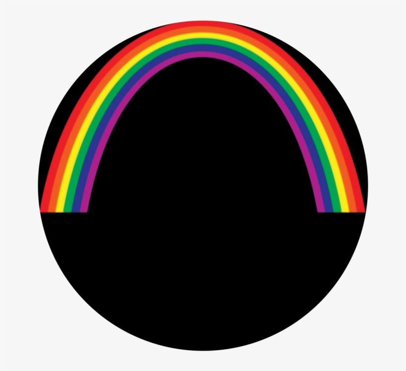 Rainbow - Circle, transparent png #1295605