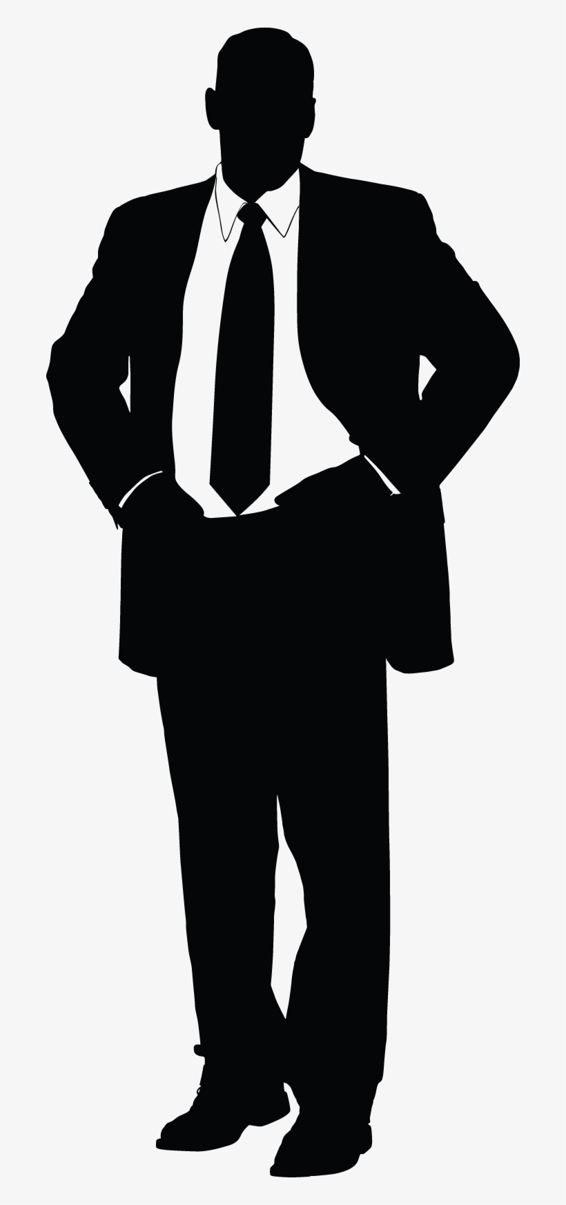Business Man Silhouette Png - Improve The Performance Of Your Company: Managing People, transparent png #1295727