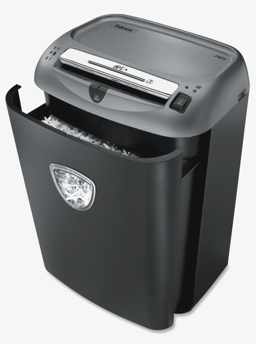 Paper Shredder Png Transparent Image - Fellowes 75cs Paper Shredder, transparent png #1296118