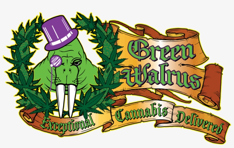 Green Walrus Logo - Illustration, transparent png #1296534