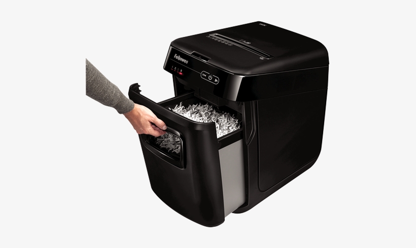 150c Auto Feed Shredder Press Enter To Zoom In And - Fellowes Automax 130c Shredder, transparent png #1296616