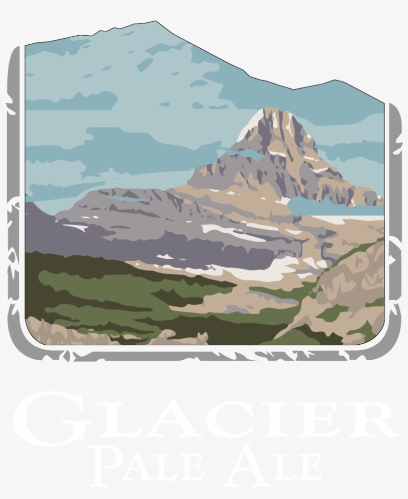 Glacier Pale Ale - Summit, transparent png #1296766