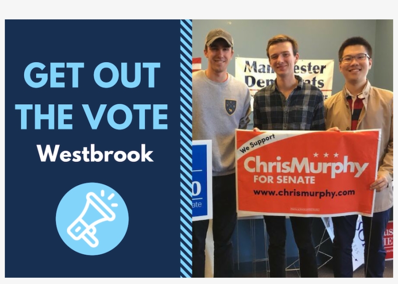 Get Out The Vote In Westbrook Join Our Fight Back Ct - Imprinted 1-color Round Buttons, transparent png #1297691