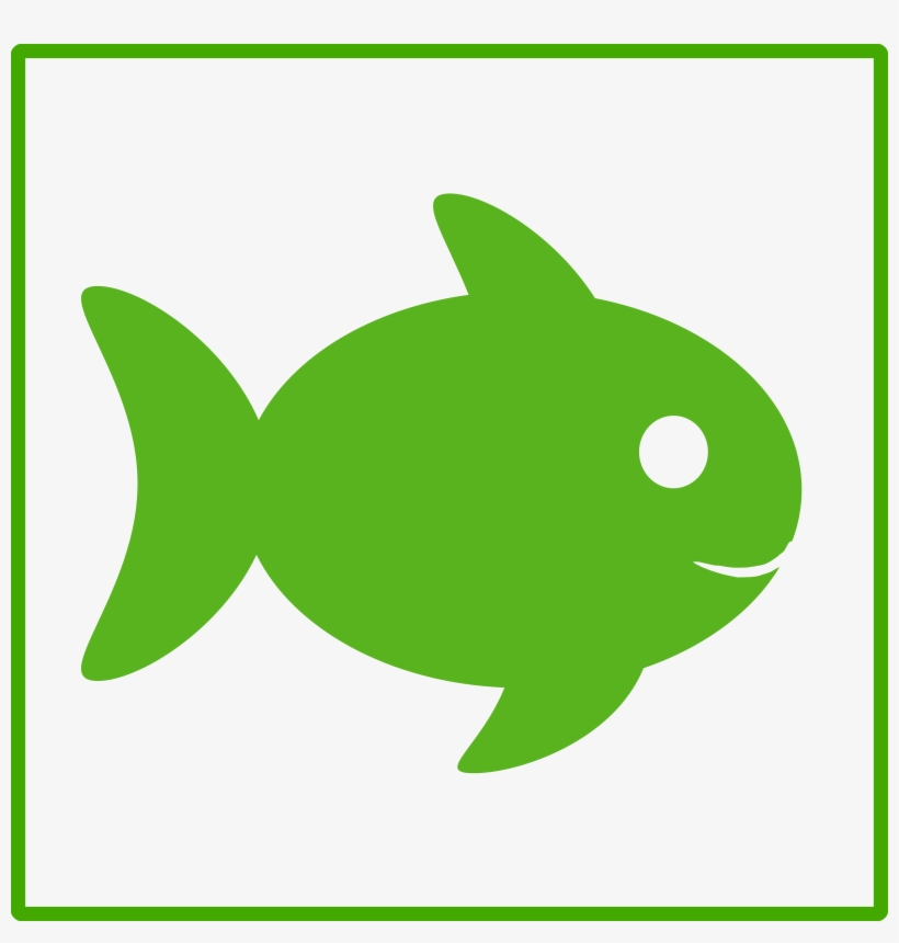 Clipart Eco Green Fish Icon - Green Fish Icon Png, transparent png #1297868