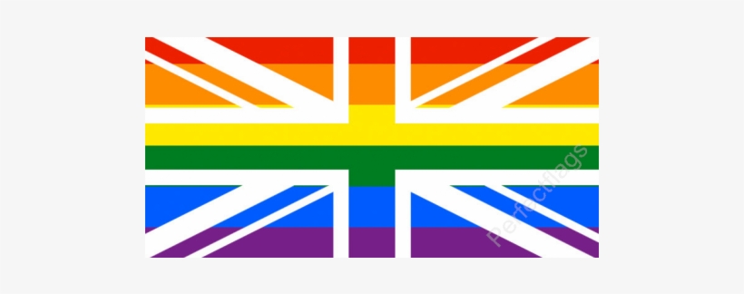 Union Jack Gay Pride Rainbow Flag - Union Jack Pride Flag, transparent png #1298625