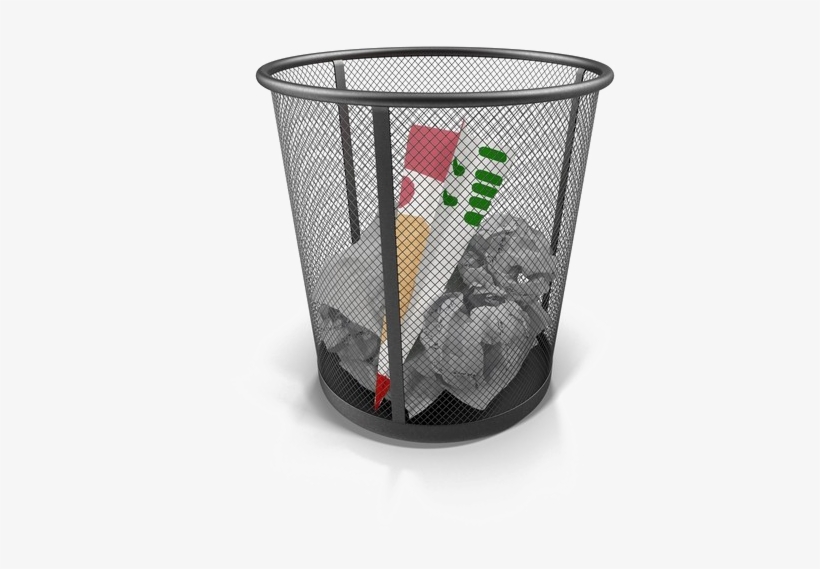 Waste Basket Png Pic - Wastebasket Png, transparent png #1299003