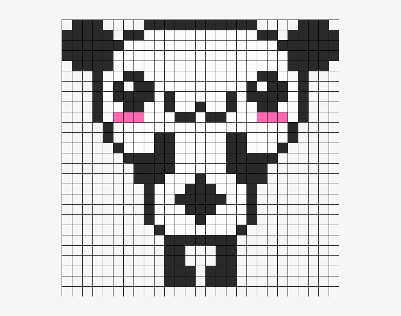 Happy Cute Panda Perler Bead Pattern / Bead Sprite - Central City Brewing Co Ltd, transparent png #1299025