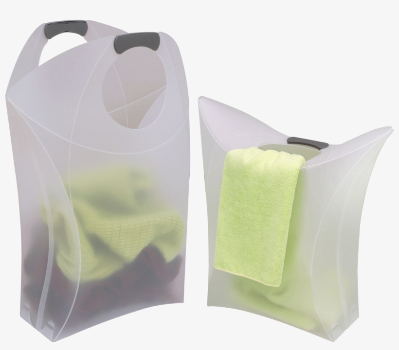 Laundry Basket Transparent "origami" - Laundry, transparent png #1299359