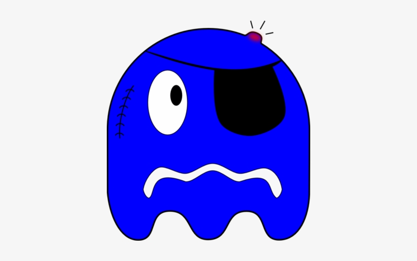 Pacman Ghost Image - Pacman Inkscape, transparent png #1299364