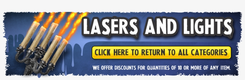 Halloween Lighting, Led Lights & Laser Special Effects - Banner 300 X 250, transparent png #1299512