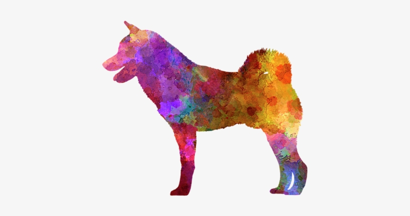 Bleed Area May Not Be Visible - Shiba Inu Painting, transparent png #1299582